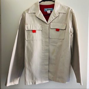 Lushous cream Jacket Size Large